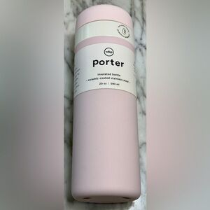 W&P Porter, 20 oz Insulated Ceramic Bottle, Blush